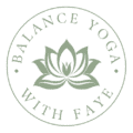 balance yoga with faye logo